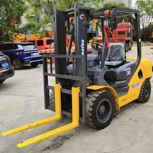 รถยก FD30 Komatsu รุ่นใหม่ล่าสุดพร้อมมอเตอร์เกียร์และเครื่องจักรก่อสร้างวิศวกรรมแบริ่ง - Product Image 6