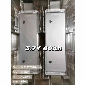 SK Factory Price 3.7V 40Ah 40000mAh NCM Pouch <strong>Polymer</strong> Lithium Ion <strong>Battery</strong> Cell High Capacity Pouch Lithium Ion <strong>Batteries</strong>