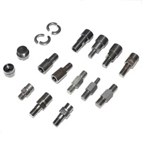 Extractor de Inyectores de Combustible Diésel, 40 Piezas, Herramienta de Extracción de Inyectores para Camiones, Extractor de Rodamientos con Martillo Deslizante
