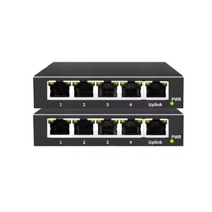5 10/100/Mbps RJ45 Ports commutateur ethernet <span class=keywords><strong>internet</strong></span> boîtier en métal 5V bureau 5 ports commutateur ethernet <span class=keywords><strong>mini</strong></span> commutateur ethernet - Product Image 2