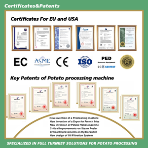 Линия по производству картофельных чипсов с 5+ годами опыта, напрямую от производителя, рейтинг 4.5+, настраиваемая, из нержавеющей стали SUS304, сертифицирована CE - Product Image 6