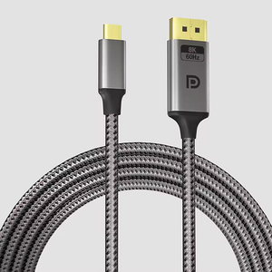 Xput Venta Caliente 8K 60Hz <span class=keywords><strong>USB</strong></span> <span class=keywords><strong>C</strong></span> a DP <span class=keywords><strong>Cable</strong></span> Tipo <span class=keywords><strong>C</strong></span> a <span class=keywords><strong>DisplayPort</strong></span> 1,4 Kable Macho a Macho para Laptop Desktop MacBook Monitor - Product Image 1