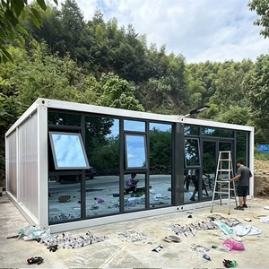 Maison conteneur modulaire détachable et portable pour salon, bureau, école, ferme, avec un design moderne - Product Image 2