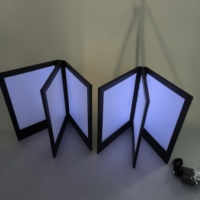 Lampu LED Isi Ulang untuk Menu, Lampu LED Menu Minuman, Lampu LED Menu Wine, Lampu LED Menu Minuman,  Menu Kulit PU dengan Lampu LED,  Menu Minuman dengan Lampu LED,  Lampu LED yang Dapat Disesuaikan