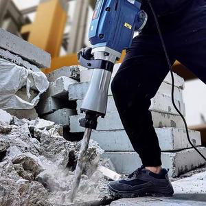 Không dây điện búa khoan kit chống rung xử lý Li-ion pin phá hủy búa Breaker + điểm phẳng đục - Product Image 1