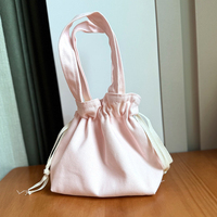 Sac fourre-tout en toile 100% coton, grande capacité, couleur unie, avec longue poignée, personnalisable avec logo, idéal pour les cadeaux, vente en gros