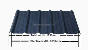 Laminas Para techo de nhựa uPVC PVC teja sóng tổng hợp Roof <span class=keywords><strong>tile</strong></span> - Product Image 4