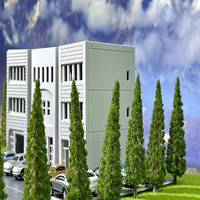 6.5cm matière plastique modèle pin échelle arbres pour Diama Architecture Micro paysage Simulation Train mise en page
