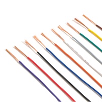 Kabel Listrik Otomotif FLRY-B FLRY-A Berkualitas Tinggi, 0.22 0.5 0.75mm² Dinding Tipis PVC Tembaga Terpilin Tanpa Isolasi