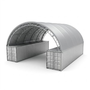 Container Pieghevole per Spedizioni da 10-40hq, Prezzo all'Ingrosso, Struttura in Tessuto Completo, Pannelli <span class=keywords><strong>Sandwich</strong></span> in Schiuma PU, Acciaio Zincato - Product Image 5