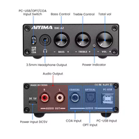 AYM-02 DAC-A2 HiFi Audio décodeur USB casque amplificateur Coaxial sortie optique stéréo jeu DAC pour amplificateur haut-parleurs actifs