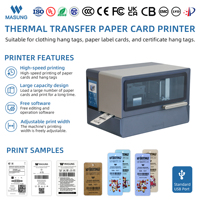 Impresora Térmica de Transferencia Industrial Popular MASUNG MS-CH650 2026 |   Impresión de Alta Velocidad para Placas de Identificación, Etiquetas de Ropa, Etiquetas de PVC