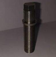 Varilla Roscada Mecanizada a Medida, Eje de Tornillo Metálico, Servicio de Mecanizado de Precisión para Equipos Industriales