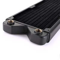 Radiateur de refroidissement à eau en aluminium, bloc CPU, 120mm, liquide, pour PC portable, industriel