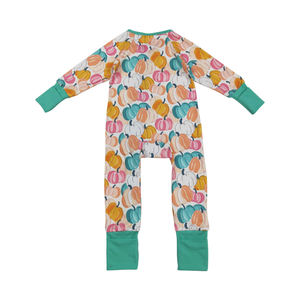 RTS ชุดหมีแขนยาวมีซิปมีซิปสำหรับเด็กทารกเสื้อผ้าสำหรับฤดูใบไม้ร่วงและฤดูใบไม้ผลิ - Product Image 3