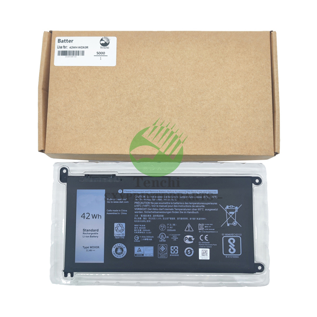 Original New Battery for Inspiron 13 15 5000 7000 5368 42Wh WDX0R Laptop Computer