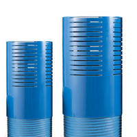 Tuyaux de revêtement et de filtration en PVC, tuyau PVC-U 30 mm DE, tuyau PVC pour le forage de puits d'eau et le revêtement de sondages
