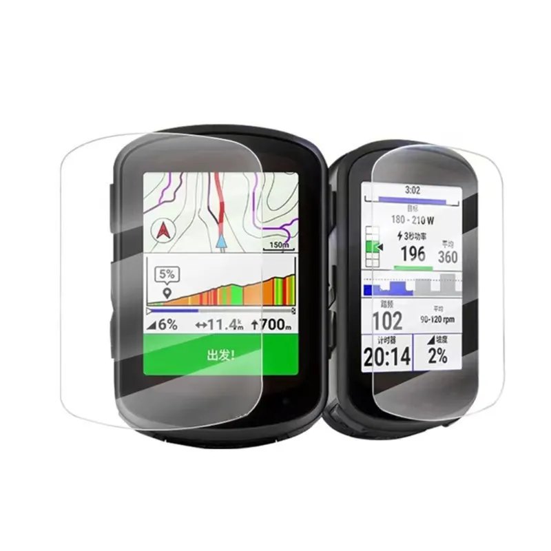 Garmin edge 540/840 filme premium 9H 2.5D 0,3mm protetor de tela de vidro temperado para Garmin Edge 830 530 1030 1040