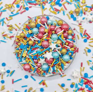 Nouveaux Sprinkles comestibles pour gâteaux, Perles de sucre, Sprinkles de sucre, Sprinkles de bonbons, Sprinkles de décoration pour gâteaux à l'ananas, Sprinkles de sucre <span class=keywords><strong>licorne</strong></span> - Product Image 4