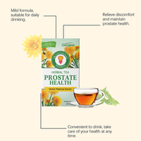 Teh Hijau untuk Kesehatan Prostat, Campuran Bunga Segar, Kemasan Kotak Besar, Berbagai Rasa, Kemasan Sachet, Botol, dan Kantong Teh