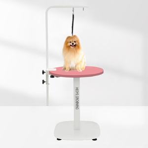 [HEDYS GROOMING] Mesa de Peluquería Pequeña con Altura Ajustable (Acero y Madera Contrachapada) para Perros (Juego Individual, 4 Colores) Fabricación Artesanal Premium - Product Image 1