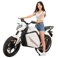 Vente chaude Nouveau Design Moto Électrique Adulte Cyclomoteur Racing 80 km/h Vitesse Max