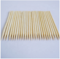 Brochettes jetables en bambou avec logo personnalisé, longues, pour nettoyage alimentaire, barbecue, cuisson, fruits, résistantes à la chaleur, soudées, pour le camping