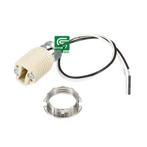 Portalámparas <span class=keywords><strong>G9</strong></span> <span class=keywords><strong>con</strong></span> soporte, enchufe halógeno de cerámica roscado <span class=keywords><strong>con</strong></span> anillo para bombilla <span class=keywords><strong>G9</strong></span> - Product Image 1