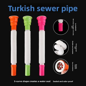 HJSJ Turquie Accessoires de lavabo en PP, joint d'étanchéité pour toilettes, drain intégré désodorisant, égout de cuisine, épaisseur 2 mm - Product Image 3