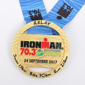 Medali Logam Kustom Teknik Pencetakan Die Cut Elektroplating Pengecoran Renang Tari Pickleball Judo Senam Balap JY - Product Image 3