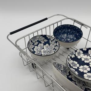 Égouttoir à vaisselle réglable en acier inoxydable Panier de rangement <span class=keywords><strong>extensible</strong></span> pour évier <span class=keywords><strong>Porte</strong></span>-accessoires de cuisine et support de séchage - Product Image 3