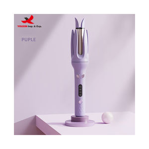 Fer à friser automatique rotatif à prix réduit pour un achat groupé, fer à friser portable pour des ondulations de plage, rechargeable, pour les voyages - Product Image 2