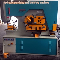 Machine de découpe, poinçonnage et pliage multifonctionnelle CNC hydraulique Q35Y-16/Q35Y-20/Q35Y-25/Q35Y-30 pour tôles d'acier jusqu'à 16 mm