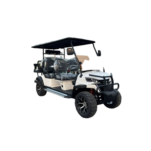 Carrito de Golf de 48V, 3 Filas y 6 Plazas, con Batería de Plomo-Ácido, Chasis de Acero, Velocidad de 30-50 km/h y Autonomía de 50-70 km - Product Image 1