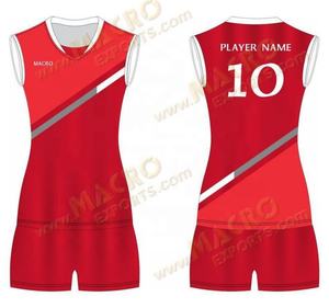Uniforme de voleibol con cuello en V, uniforme personalizado de estilo propio - Product Image 1