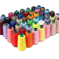 Fournitures de couture en gros, fil à coudre 100% polyester 40/2, fil en polyester
