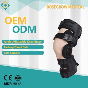 Soporte de <span class=keywords><strong>Rodilla</strong></span> Ajustable ROM con Bisagra, Ligero, Ajuste de Valgo y <span class=keywords><strong>Varo</strong></span> para Osteoartritis Unilateral - Product Image 1