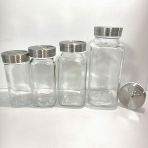 Bocaux en verre de 120 ml pour épices et poivre avec couvercles doseurs réglables, entonnoir en silicone, 9 étiquettes, qualité alimentaire, compatibles lave-vaisselle - Product Image 4