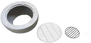 Suministro <span class=keywords><strong>de</strong></span> fábrica, jardín al aire libre, forma redonda, óxido <span class=keywords><strong>de</strong></span> magnesia, brasero <span class=keywords><strong>de</strong></span> acero <span class=keywords><strong>de</strong></span> hormigón, hoguera <span class=keywords><strong>de</strong></span> piedra sin humo con parrilla <span class=keywords><strong>de</strong></span> barbacoa - Product Image 4