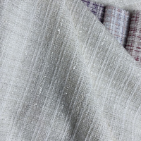 Prêt à expédier 100% polyester tressé petit tissu en tweed de Style parfumé pour manteau robe tricoté Tricot Jacquard motif uni teint