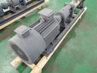 Pompe à cavité progressive ZJWOG G20-2 en acier inoxydable/fer fonte avec moteur à fréquence variable et contrôle entièrement automatique pour les eaux usées