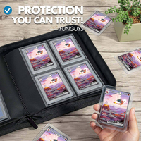 12 Sets de Álbumes de Fotos Kpop de Diseño Único con 4 Bolsillos de Cuero PU, Carpeta Toploader de 4 Bolsillos