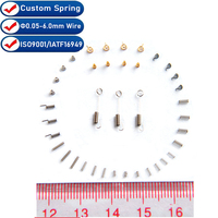 Loquet de porte à ressort personnalisé, Clip de Tension de Torsion de maïs Miniature crochet étendu Extension petit ressort de Compression de bobine en acier