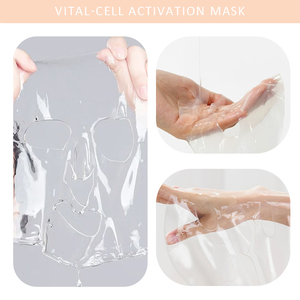 Mascarilla Facial Activadora Bio Cell OEM ODM 25g con Colágeno en Polvo, Iluminadora y Reafirmante, Apta para Piel Normal - Product Image 3