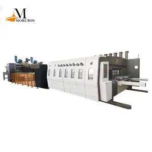 4 Color Flexo Printing Machine Printing Machine Slotting Die-Cutting Gluer And Bunder Machine Packing Line