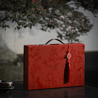 Nouvelle boîte à desserts, cadeau du Nouvel An, boîte-cadeau de gâteaux de lune de style chinois, carton de rangement portable pour le Festival de la Mi-Automne