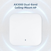 Wifi6 Dual Band 3000M Ceiling AP Hotel Villa Kantor Seluruh Rumah Router Wifi Gigabit Wireless AP Grosir