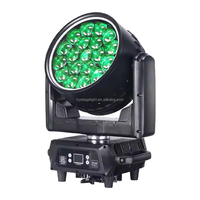 Éclairage extérieur haute puissance 19*40w RGBW 4in1 Led abeille oeil Zoom lavage CTO anneau effet IP65 étanche tête mobile lumière de scène