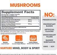 Complément alimentaire en capsules de champignon Hericium Erinaceus (Crinière de lion) 500 mg, marque privée OEM/ODM/OBM