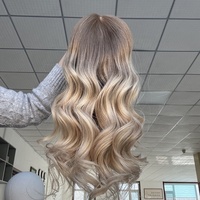 Kayla-Perruque avant à faible densité Perruque de luxe avec base en soie Perruque de luxe cheveux humains vierges européens Vente en gros Perruques médicales en soie